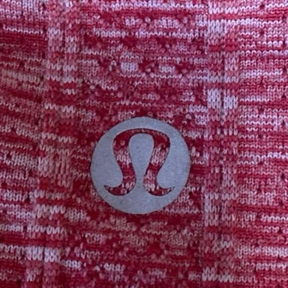 Lululemon Red Swiftly Tech Sleeveless Racerback Yoga Athletic Tank Top Size 6 - Picture 3 of 3